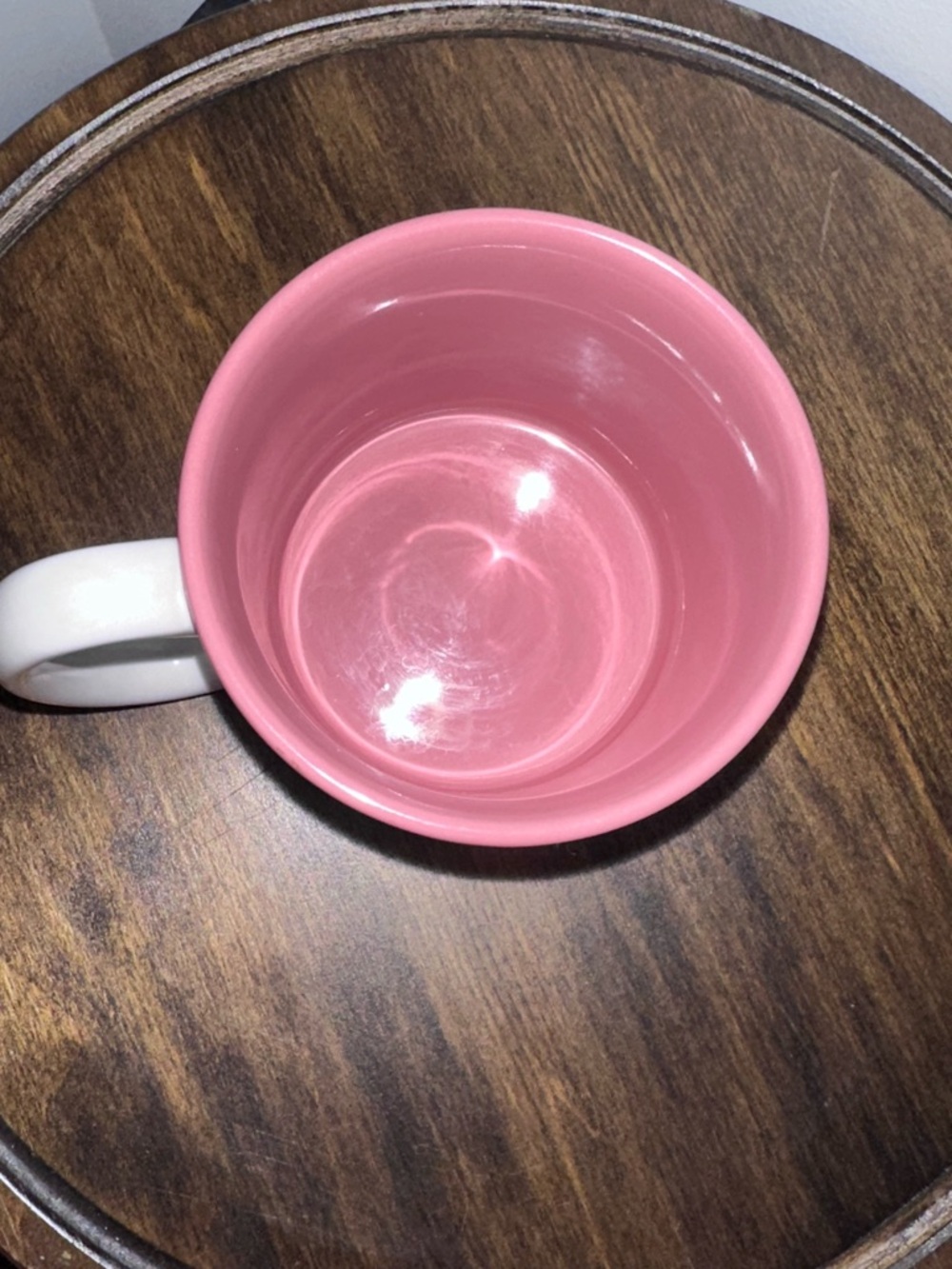 Vintage 1989 Peaches Floral Heart Coffee Mug Grandmacore Cottagecore Pink Blue - Picture 5 of 8